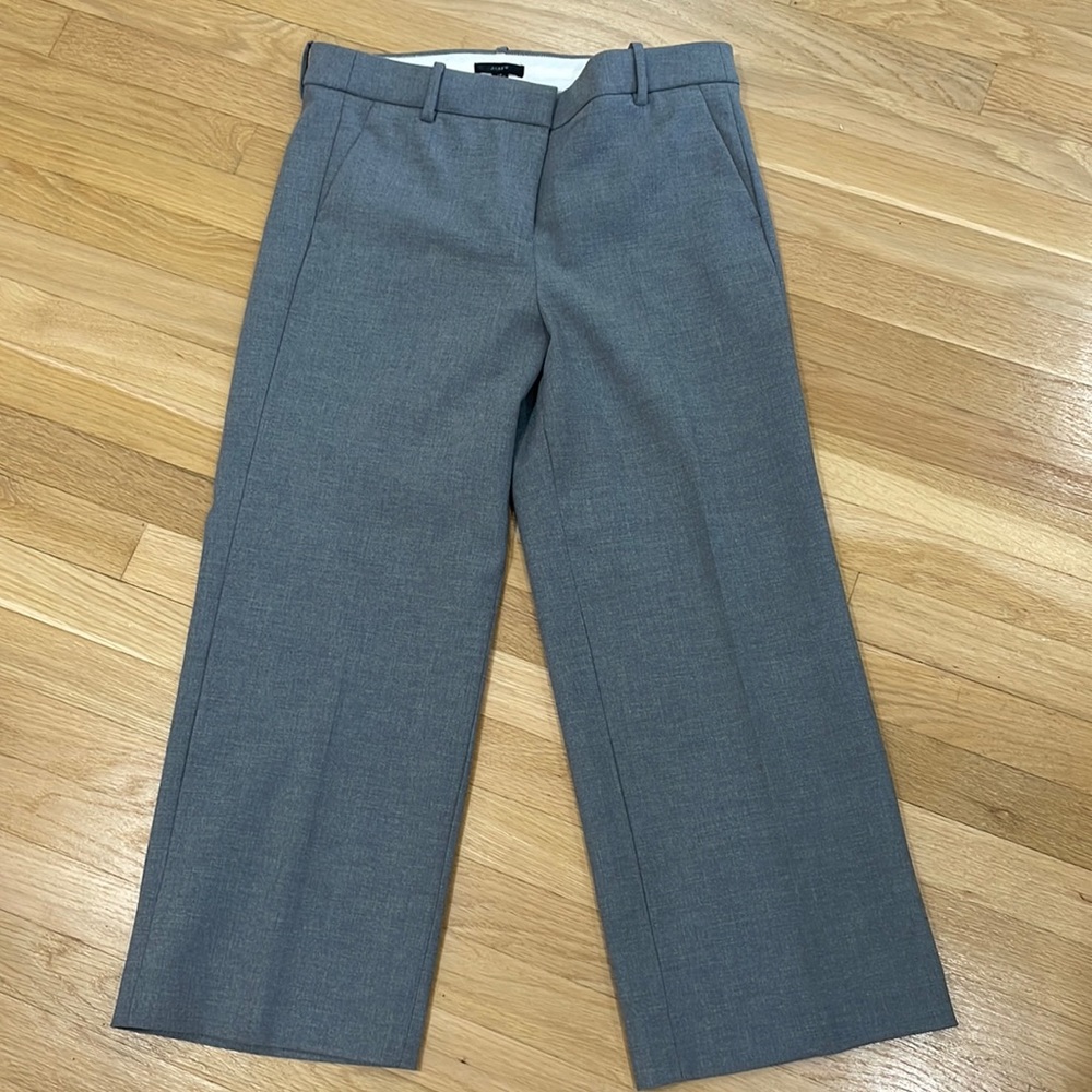 JCrew cropped trouser pant